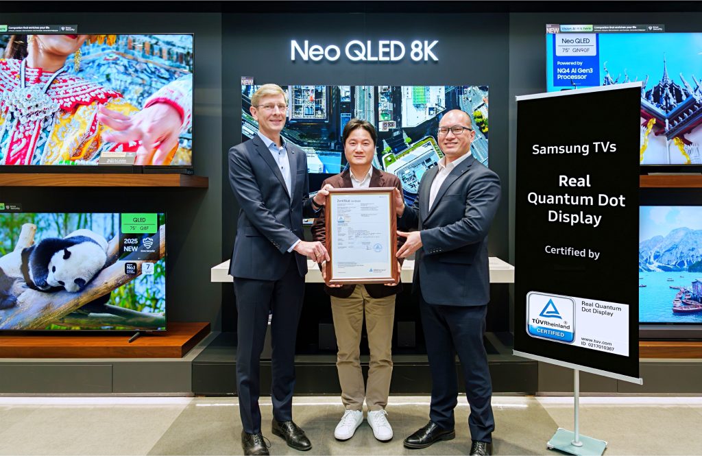 Samsung impulsa la tecnología de puntos cuánticos con innovación sostenible