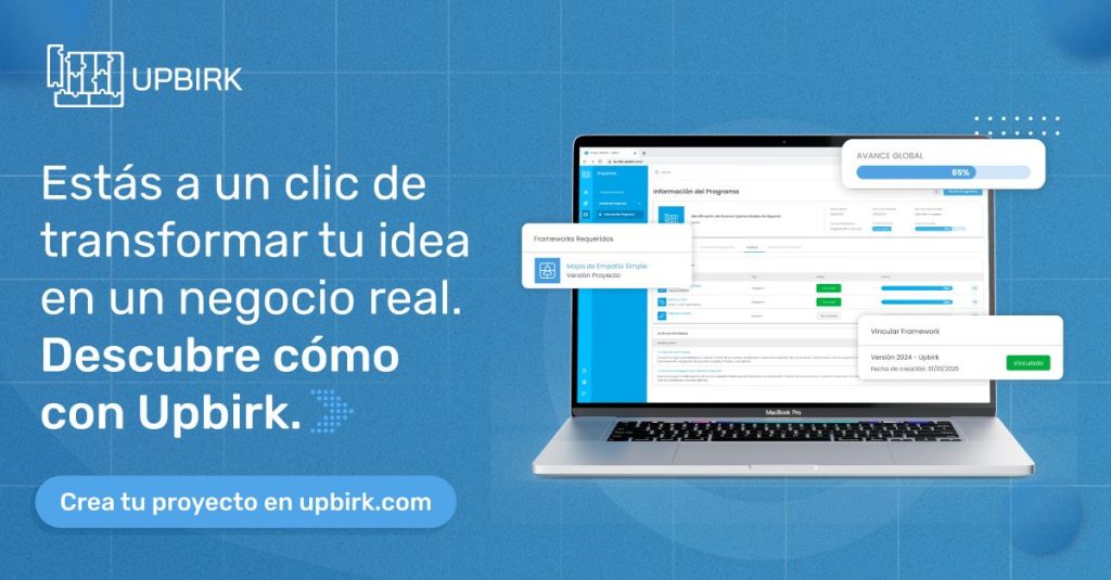 Upbirk: Plataforma “todo en uno” acelera y digitaliza el camino del emprendedor chileno